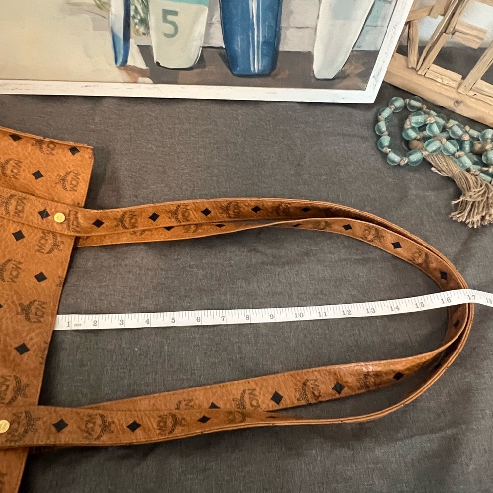 MCM Cognac Tote Bag - Picture 9 of 12